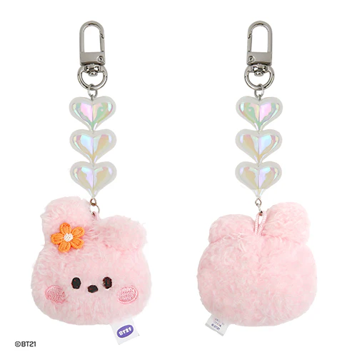 BT21 MININI BEADS PLUSH KEYRING [ FACE ] - Image 8