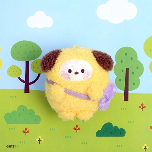 BT21 MININI PLUSH KEYRING [ PONPON-ENJOY ] - Image 7