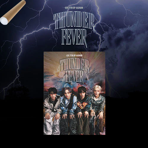 CIX 7TH EP ALBUM [ THUNDER FEVER ] +UNFOLDED POSTER - Image 3